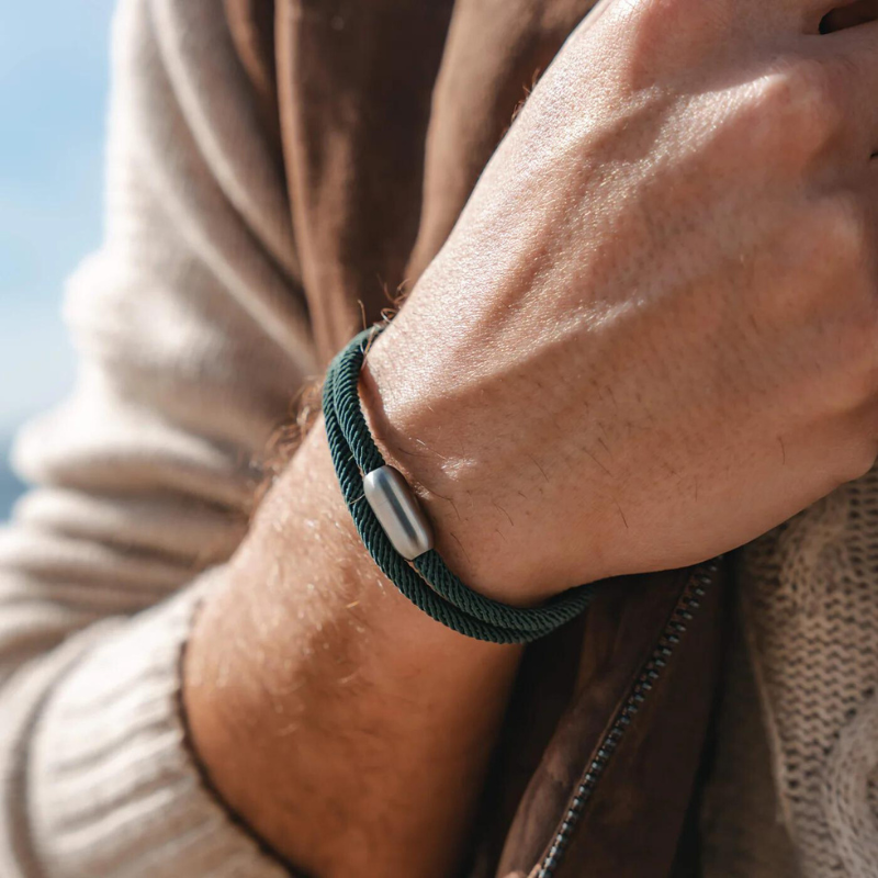 Harbor Green men's bracelet – Rivo Coast