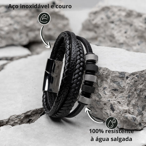 Nomad Silver men's bracelet – Rivo Coast
