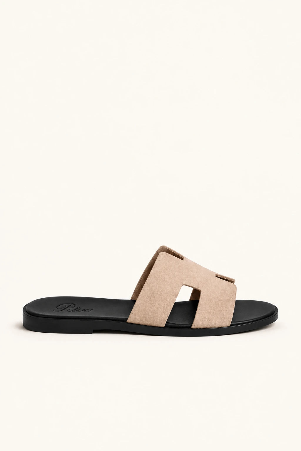 Coastal Suede Sandal Beige