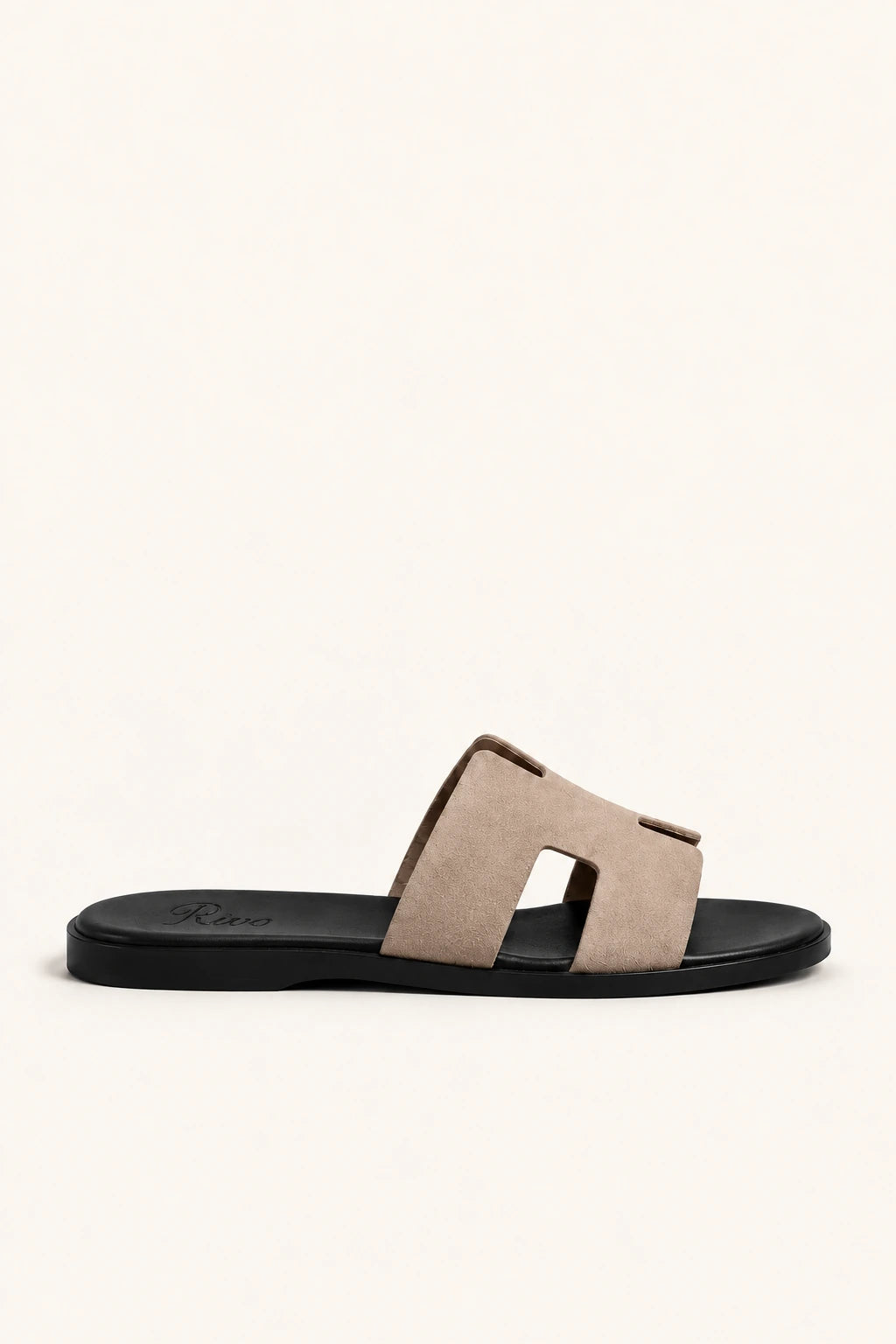 Coastal Suede Sandal Taupe