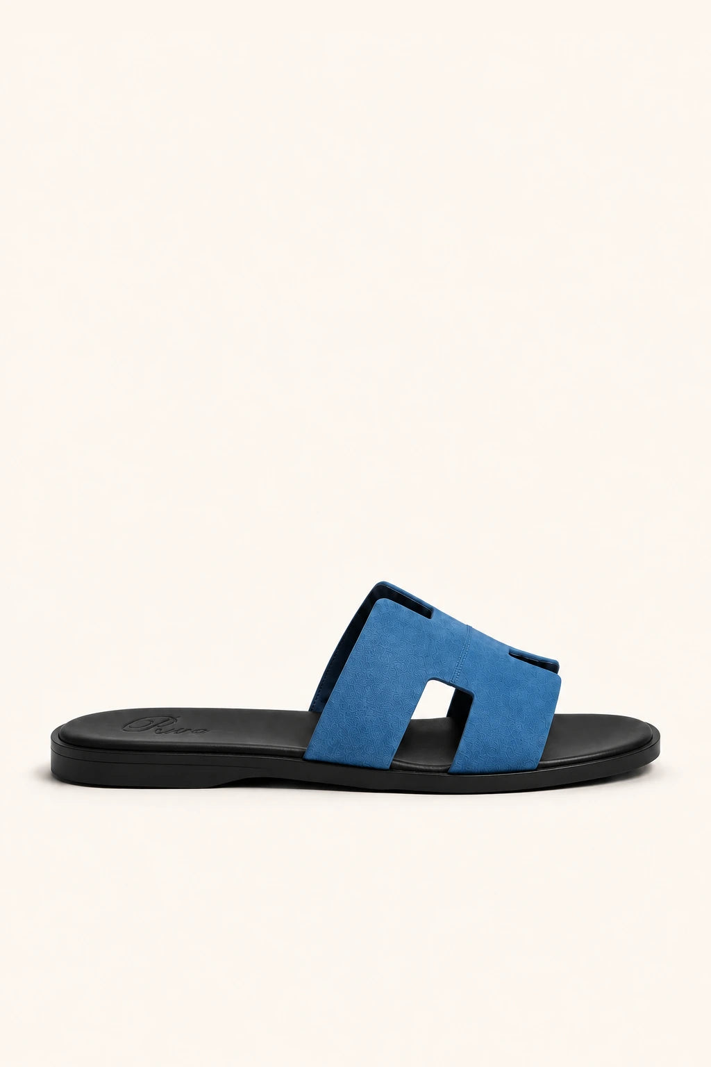 Coastal Suede Sandal Blue